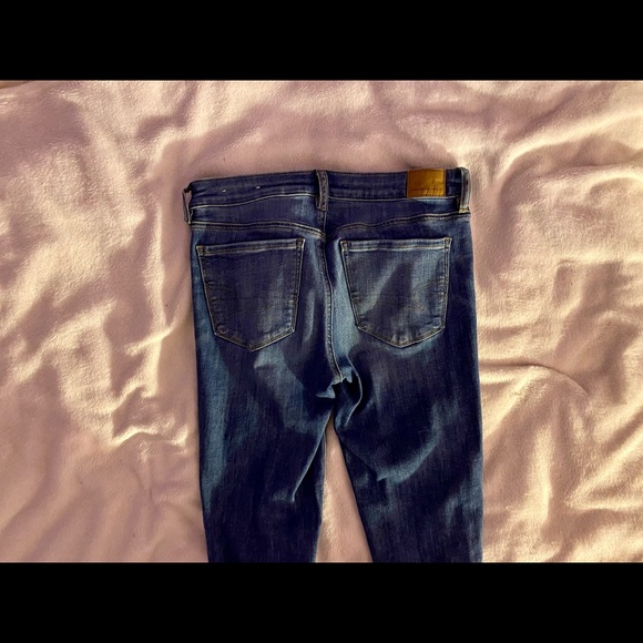 American Eagle Low Rise Jeggings Size 6 Long - Picture 3 of 5
